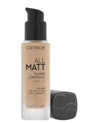 Base de maquillaje All Matt Shine Control 27N Catrice
