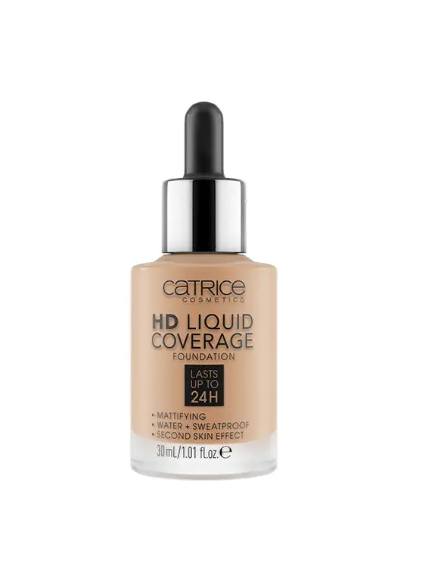 HD Base de Maquillaje Cobertura Líquida 50 Catrice