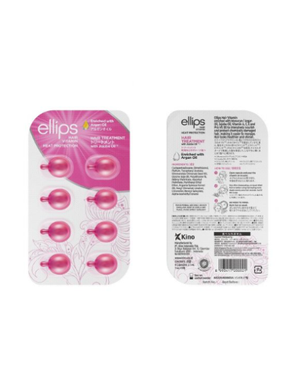 Vitamina Capilar Aceite de Argán Tratamiento (rosa)