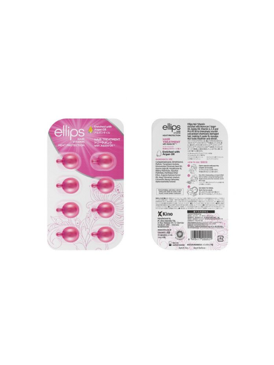 Vitamina Capilar Aceite de Argán Tratamiento (rosa)