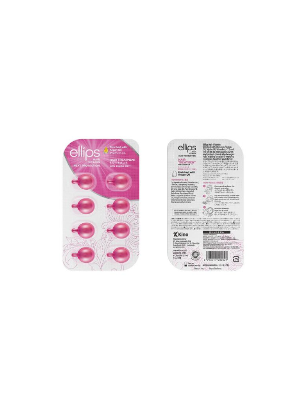Vitamina Capilar Aceite de Argán Tratamiento (rosa)