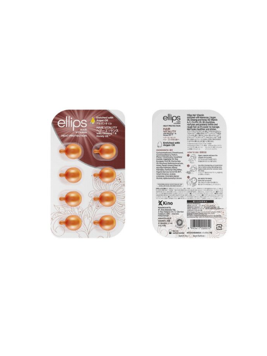 Vitamina Capilar Aceite de Argán Vitalidad (marron)