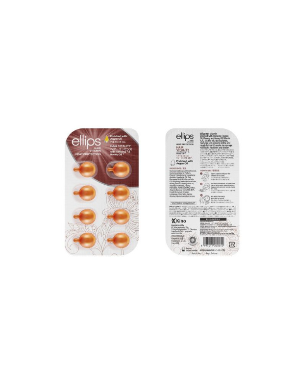 Vitamina Capilar Aceite de Argán Vitalidad (marron)