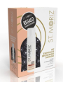 Set Esenciales Bronceado Dorado + Guante st moritz