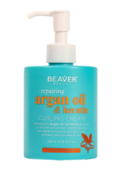 Argan Oil & Keratin Crema para Rizos