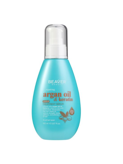 Argan Oil & Keratin Sérum sin Aclarado Leave-In