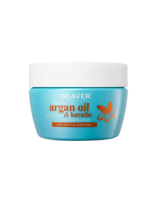 tarro Argan Oil & Keratin Mascarilla Reparadora Capilar