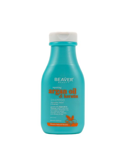 Argan Oil & Keratin Champú Reparador mini
