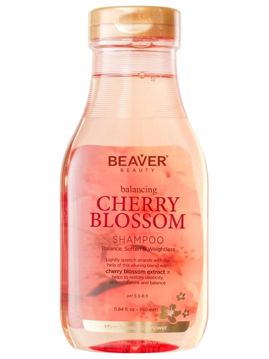 SHAMPOO CHERRY BLOSSOM BEAVER 350ML
