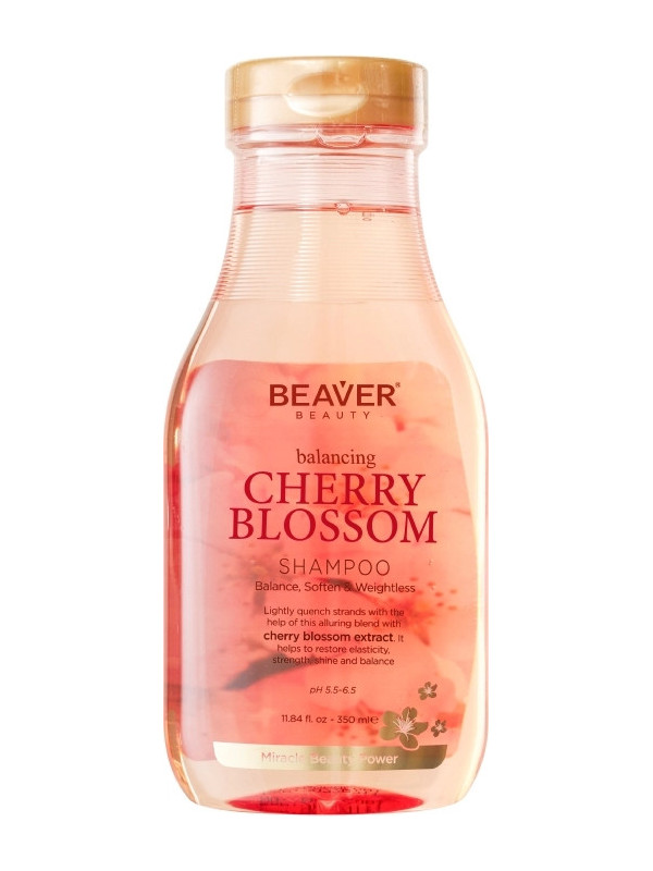 SHAMPOO CHERRY BLOSSOM BEAVER 350ML
