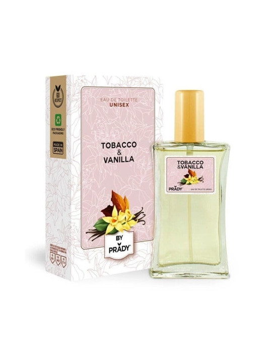 Eau de Toilette Tobacco & Vainilla 90ml - Unisex - Prady