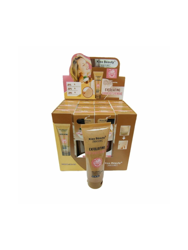 Exfoliante con extracto de leche de coco Kiss Beauty