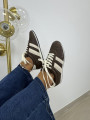 Deportiva polipiel marron chocolate