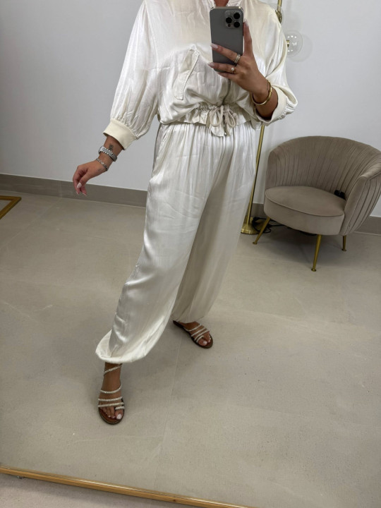 Pantalon boho satinado Pantalon boho satinado
