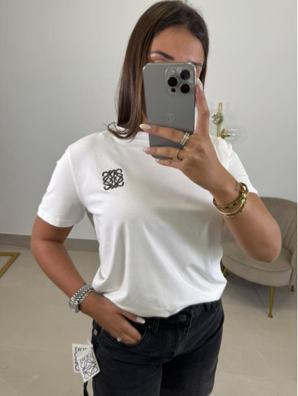 Camiseta corte mujer LW brillo