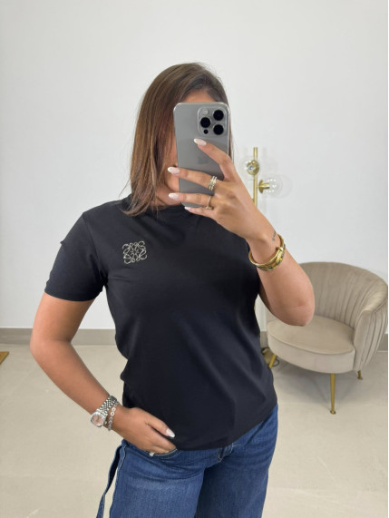 Camiseta corte mujer LW brillo