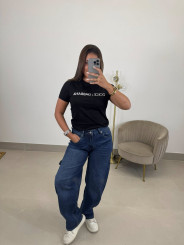 Camiseta corte mujer dolce bordada