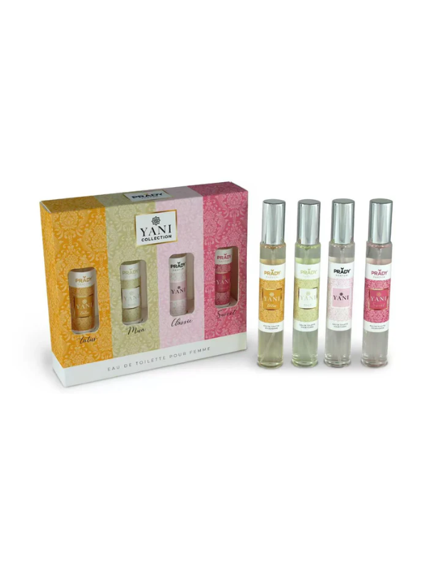 Pack Yani Collection 4 uds – Mini Eau de Toilette para Mujer - Prady