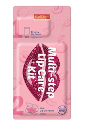 Exfoliante labial + mascarilla labial de hidrogel Purederm