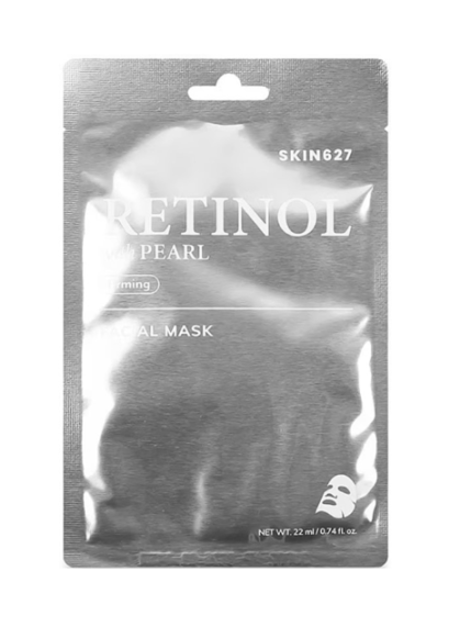 Mascarilla reafirmante para el rostro con retinol y perlas Skin627