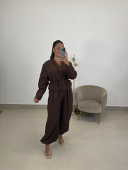 Total look tipo Kimono