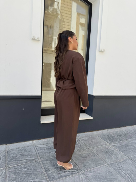 Total look tipo Kimono