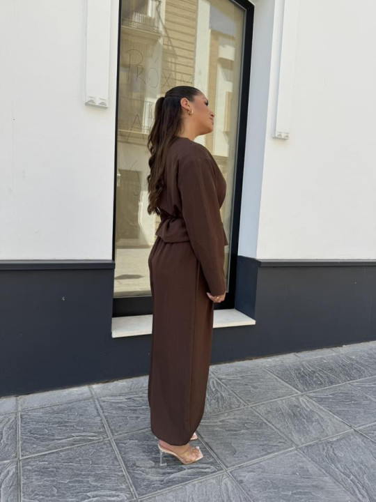 Total look tipo Kimono