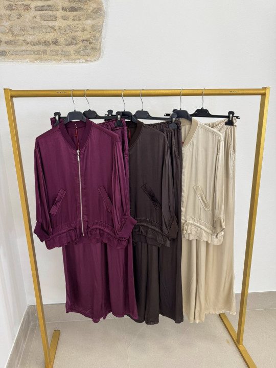 Pantalon satinado