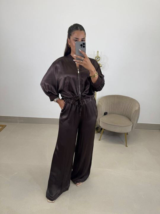 Pantalon satinado