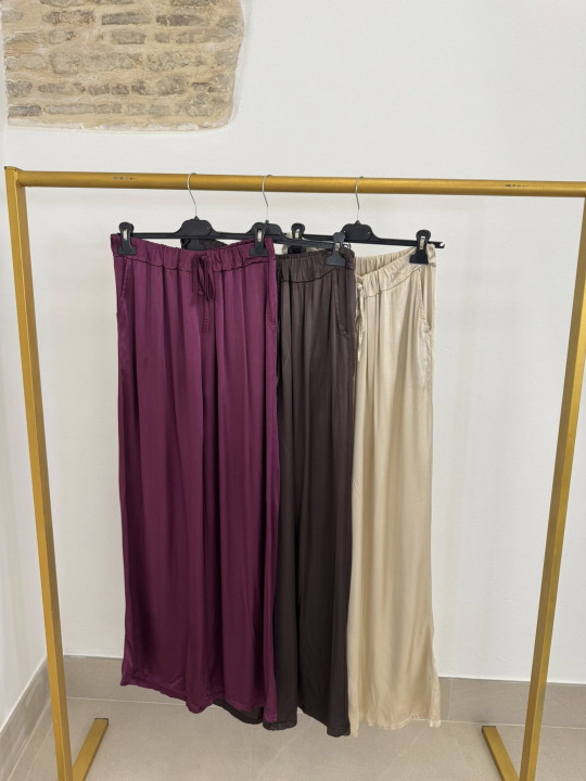 Pantalon satinado