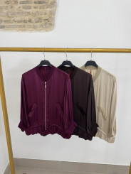 Bomber satinada