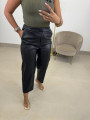 Pantalon polipiel negro