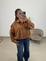 Bomber antelina marron