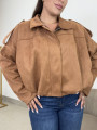 Bomber antelina marron