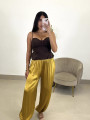 Pantalon boho satinado Pantalon boho satinado