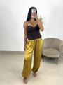 Pantalon boho satinado Pantalon boho satinado