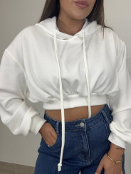 Sudadera crop