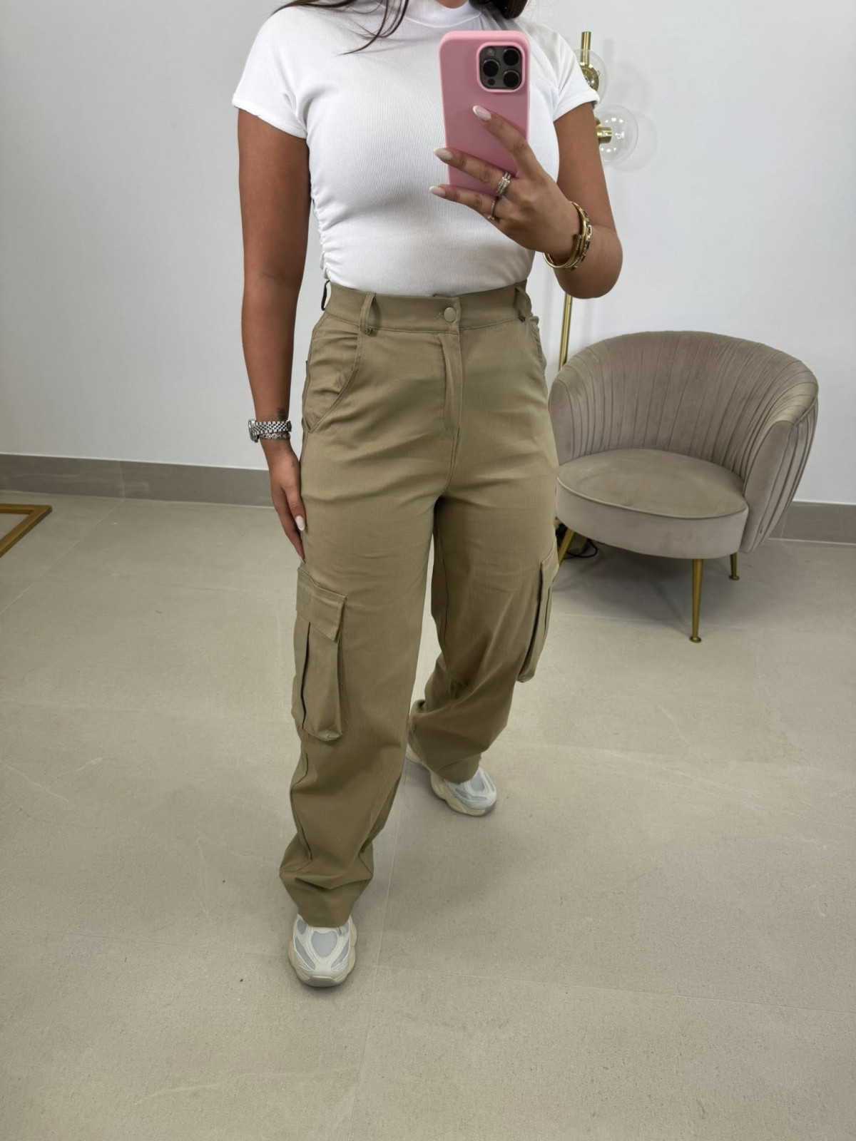 Pantalón cargo ballon