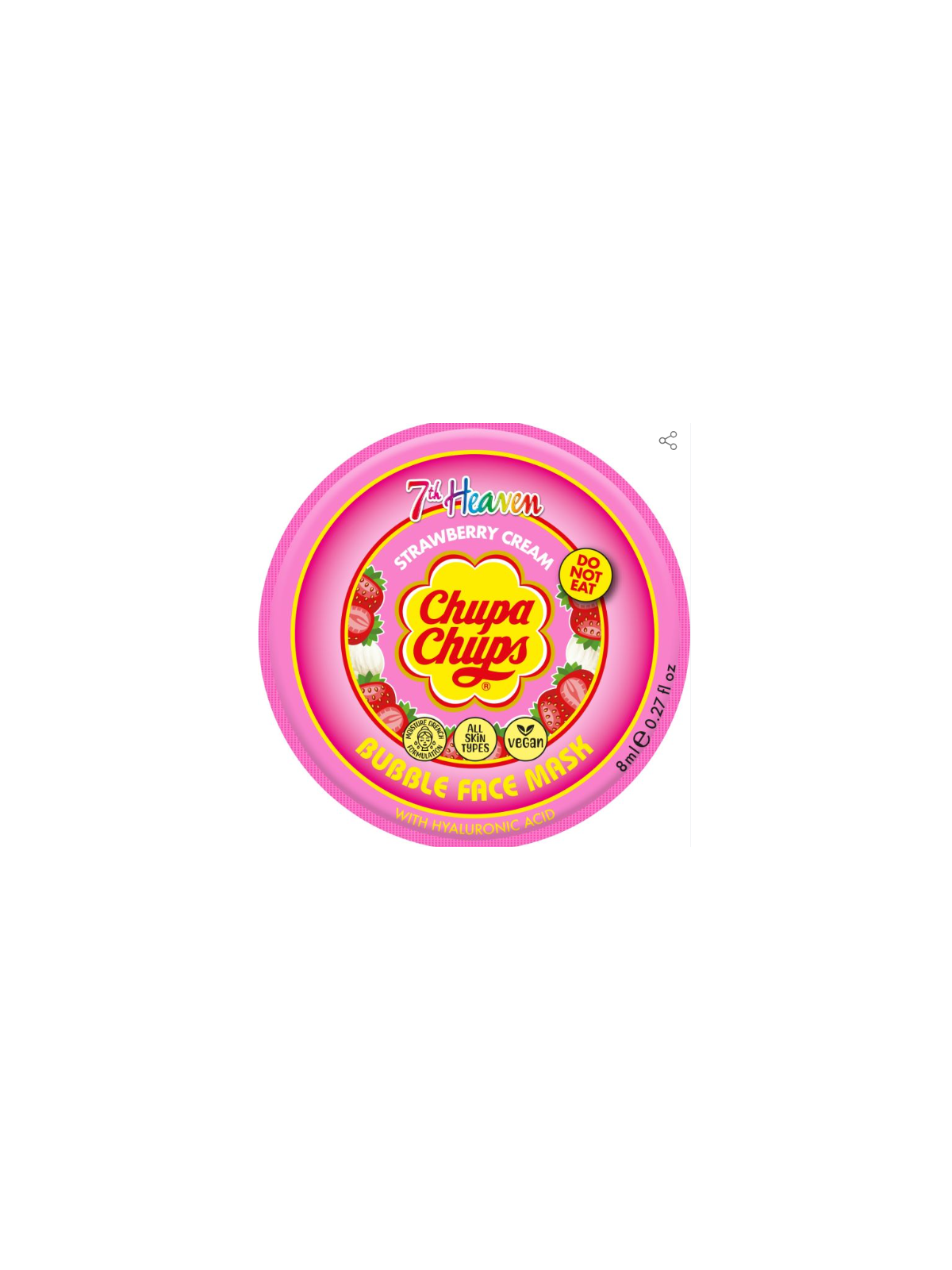 Chupa Chups Bubble Face Mask Mascarilla Facial de Burbujas con acido hialuronico