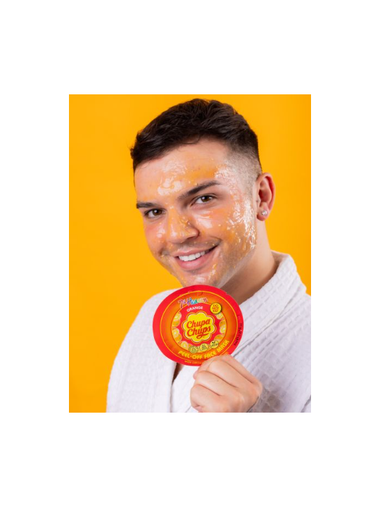 Chupa Chups Peel Off Face Mask Mascarilla Facial Peel-Off Naranja exfoliante