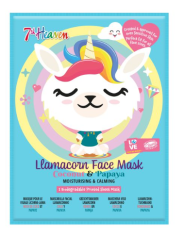 Mascarilla de Tela Facial Llamacorn