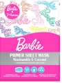 Barbie Primer Sheet Mask Mascarilla de Tela Prebase con Niacinamida y Coco