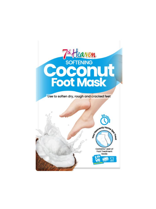 Coconut Foot Mask Mascarilla Suavizante para Pies