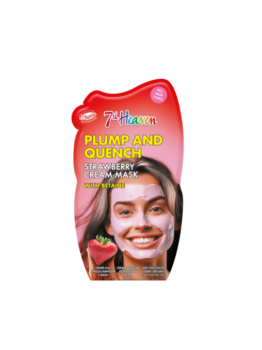 Plump & Quench Strawberry Cream Mask with Betaine