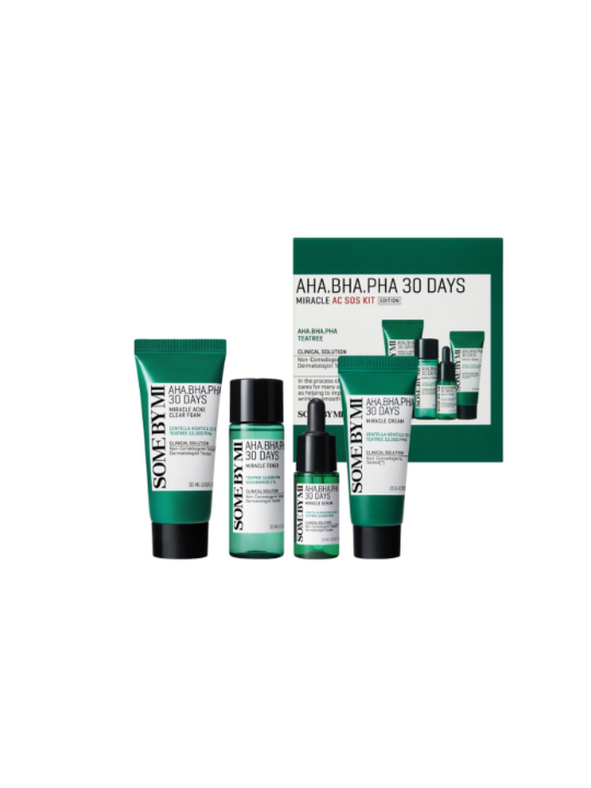 AHA-BHA-PHA 30 DAYS MIRACLE AC S.O.S KIT (4components)/preorder