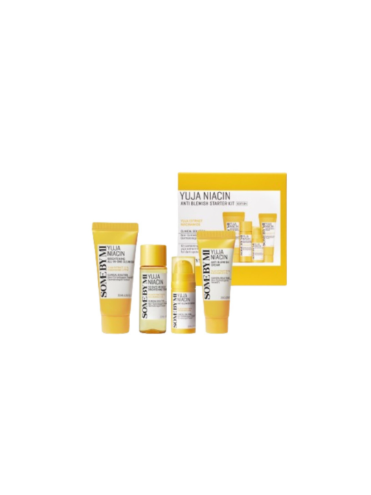 YUJA NIACIN ANTI-BLEMISH STARTER KIT (4components)/preorder
