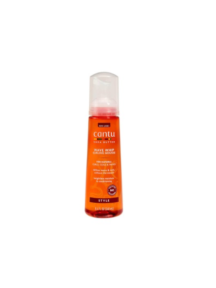 CANTU- SHEA BUTTER WAVE WHIP CURLING MOUSSE