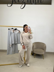 Conjunto polero rayas