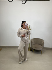 Conjunto polero rayas