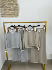 Conjunto polero rayas